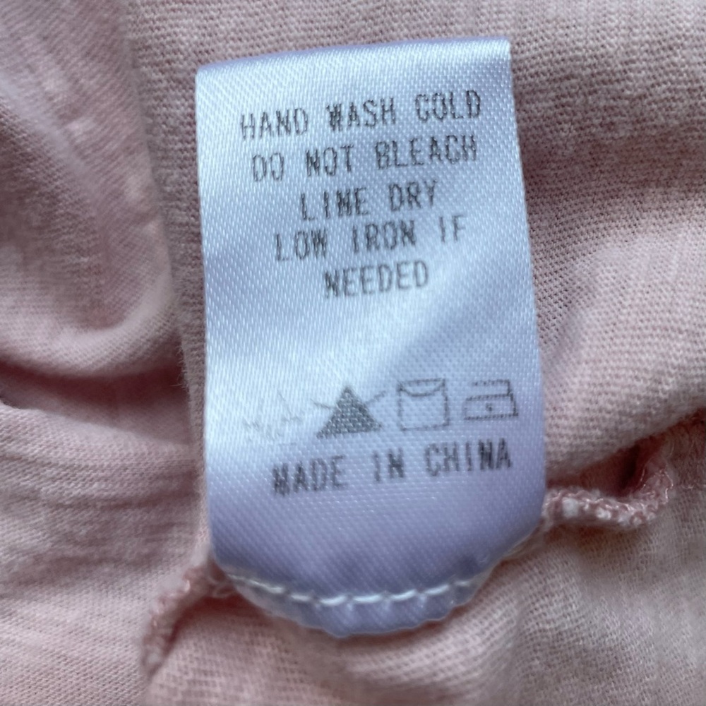 Feminine Pink Top, Ruffle Sleeves - Picture 7 of 8